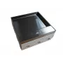 A-LAN Floor Box 12M - 12-Module Floor Box for Standard Sockets 22.5x45 mm (45x45 mm), Angled Mounting