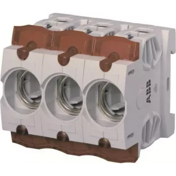 ABB ISS 63/3 D0 Fuse Base 63A 3-Pole 400V AC DIN Rail Mount 2CDE163001R1902