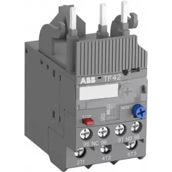 ABB TF42-10 Thermal Overload Relay, 8-10 A, Class 10, 690 V AC, 3-Pole, 1NO+1NC 1SAZ721201R1043