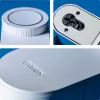 ABUS ABLO10000W Wireless Door Lock Actuator for Euro Profile Cylinders, Surface-Mounted, White