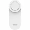 ABUS ABLO10000W Wireless Door Lock Actuator for Euro Profile Cylinders, Surface-Mounted, White