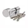 ABUS Double Cylinder 45x55mm Matte Nickel Long 3 Keys