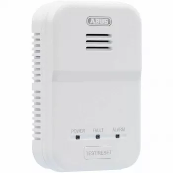 ABUS GWM100ME Natural Gas Detector – Methane Alarm, 85 dB Siren, Relay Output, 230V Wall-Mount