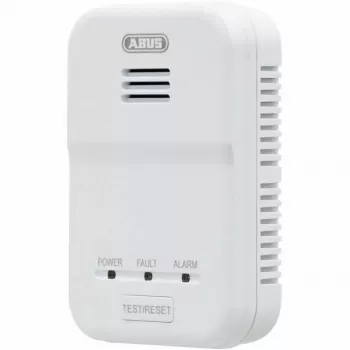 ABUS GWM100ME Natural Gas Detector – Methane Alarm, 85 dB Siren, Relay Output, 230V Wall-Mount