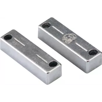 ABUS MK4200 VdS Magnetic Door Contact for Steel Doors, 10 W, 1 A, SPDT, Aluminum