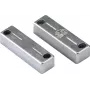 ABUS MK4200 VdS Magnetic Door Contact for Steel Doors, 10 W, 1 A, SPDT, Aluminum