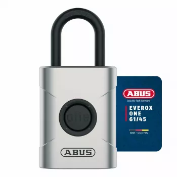 ABUS Security-Center ABEO10000 Bluetooth Padlock, Silver