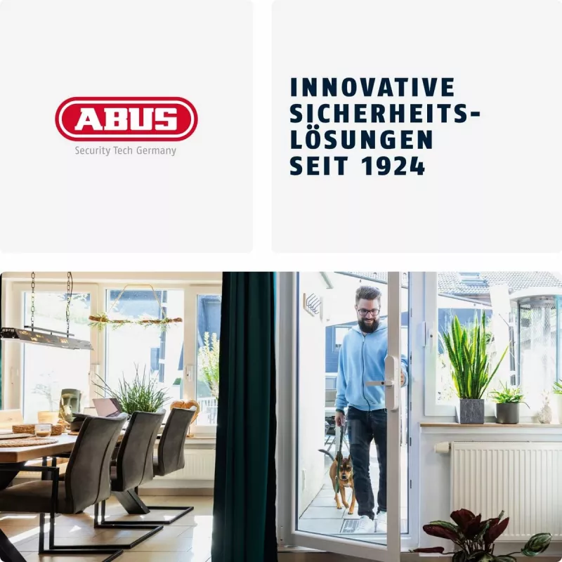 ABUS Security-Center ABEO10010 Bluetooth Padlock, Silver