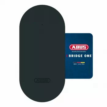 ABUS Security-Center BRIDGE One Smart Home Wireless LAN Bridge (ABBO10000B), Black, 230 V, Bluetooth-capable