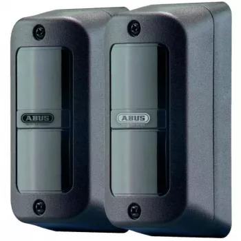 ABUS Security-Center Ecoline LS1020 PIR Motion Sensor, White, 12 m Range, 180° Angle, IP44, Wall Mount
