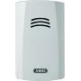 ABUS Security-Center HSWM10000 Water Leak Sensor for Smartvest Alarm System, 868 MHz, 85 dB Siren, 1.5 m Probe Cable, White