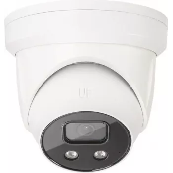 ABUS Security-Center IPCB58511A Network Surveillance Camera - Dome - Outdoor - Weatherproof - Color Day & Night - 8 MP - 3840 x 2160 - 4K - M12 Lens Mount - Fixed Focal Length - LAN 10/100 - MJPEG, H.264, H.265 - DC 12V / PoE