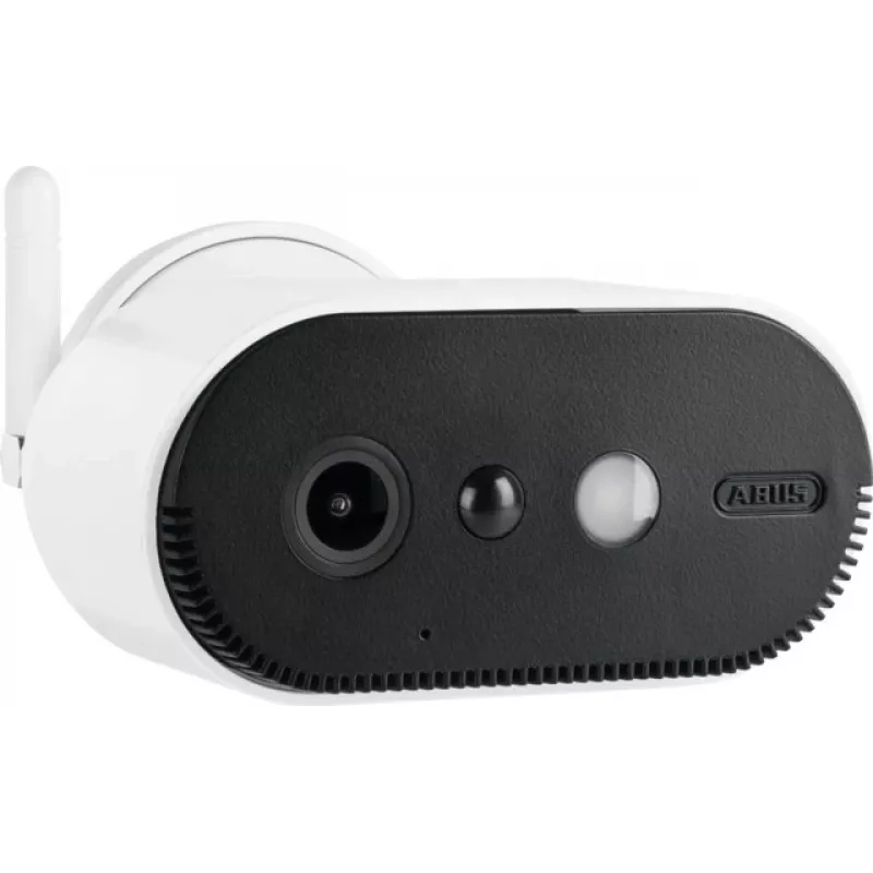ABUS Security-Center PPIC91520 Additional Wireless Battery Security Camera for ABUS Battery Camera Pro – Full HD 1080p, IP65, White