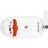 ABUS Security-Center PPIC91520 Additional Wireless Battery Security Camera for ABUS Battery Camera Pro – Full HD 1080p, IP65, White