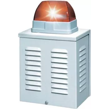 ABUS Security-Center SG1650 Optic/Acoustic Combination Signal Transmitter – 110 dB Siren & Strobe, IP55 Aluminium