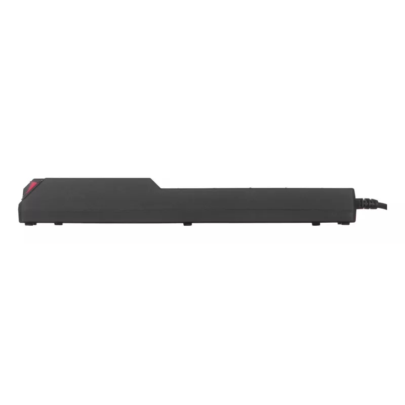 ACAR 504WF EMI/RFI Surge Protector Power Strip, 5 Schuko Outlets, 3m Cable, Black