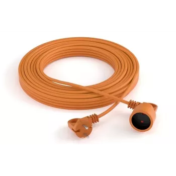 ACAR PS-2P 2G1.5 15M Garden Extension Cable, 3-Core 1.5mm², 16A, IP44, Schuko, Black