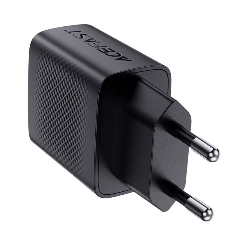 ACEFAST A82 GaN USB-C PD 20W Wall Charger - Black