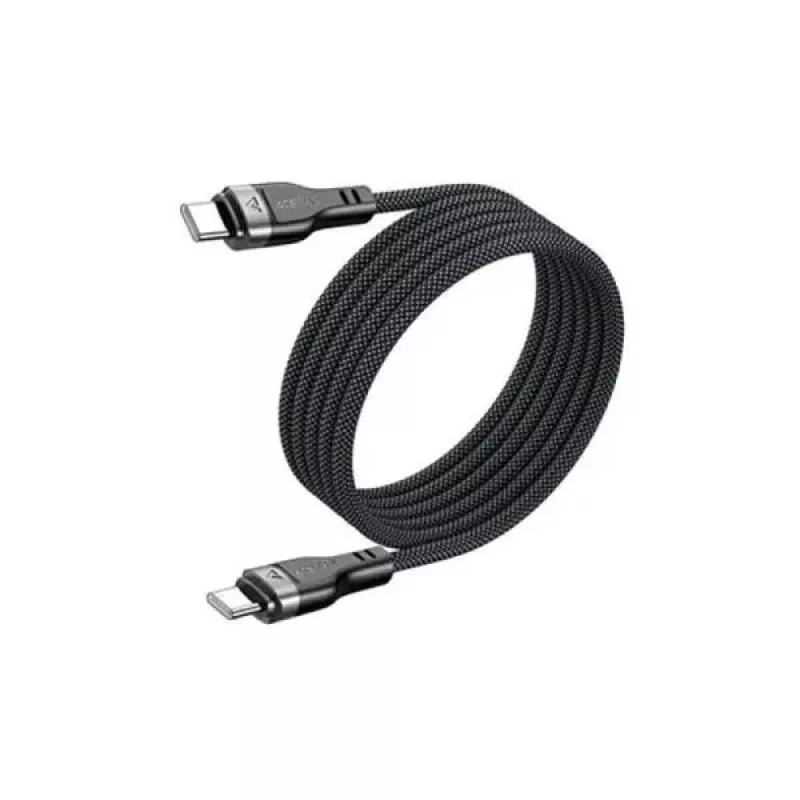 Acefast C11-03 3in1 USB-C to USB-C Cable 100W 480Mbps 1.2m Black