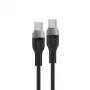 Acefast C11-03 3in1 USB-C to USB-C Cable 100W 480Mbps 1.2m Black