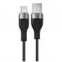 ACEFAST C11-04 USB-A to USB-C 3A Magnetic Braided Cable 1.2m Black