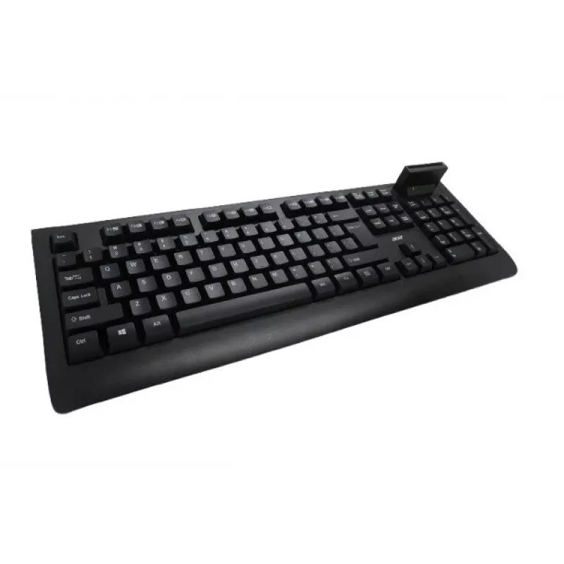 Acer AKW320 Wired Keyboard with Smart Card Reader, US International Layout, Black