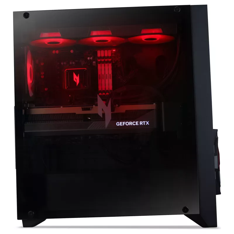 Acer Nitro 70 N70X3D-100 Gaming Desktop PC, AMD Ryzen 7 9800X3D, 32GB DDR5, 1TB SSD, RTX 5070, Windows 11 Home