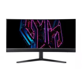 Acer Predator X34QXC Ergo OLED 86 cm 34 inch Curved 1800R WQHD ZeroFrame OLED 360 Hz 21:9 0.03 ms (GTG) 1300 nits 2x HDMI 2.1 2x DP 1x USB-C Built-in Speakers