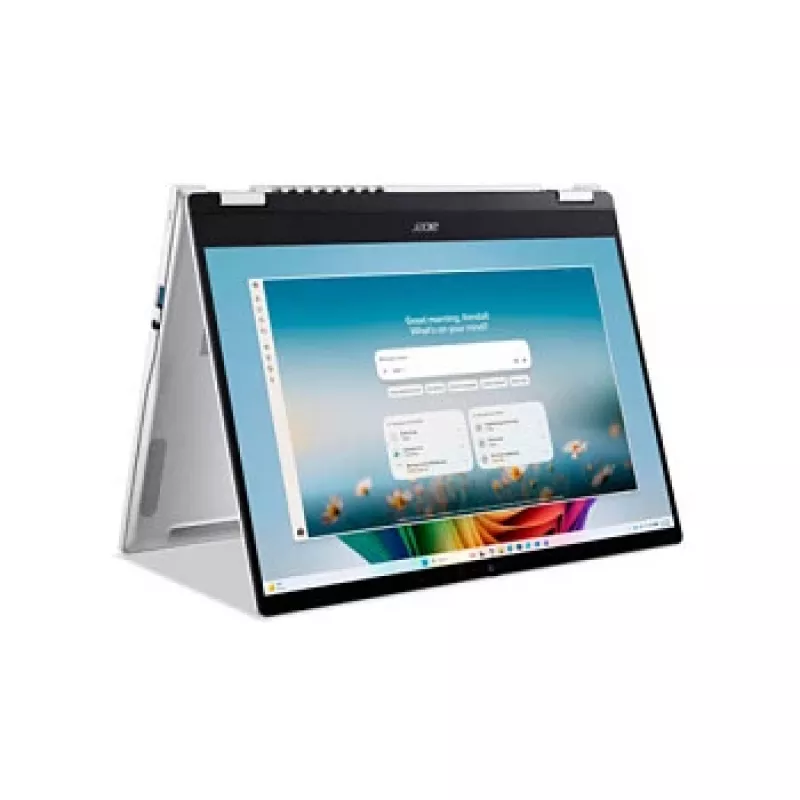 Acer Swift Spin 14 AI Convertible Laptop, Intel Core Ultra 9 386H, 16 GB RAM, 512 GB SSD, 14 inch WUXGA Touch, Windows 11 Home, Steel Gray