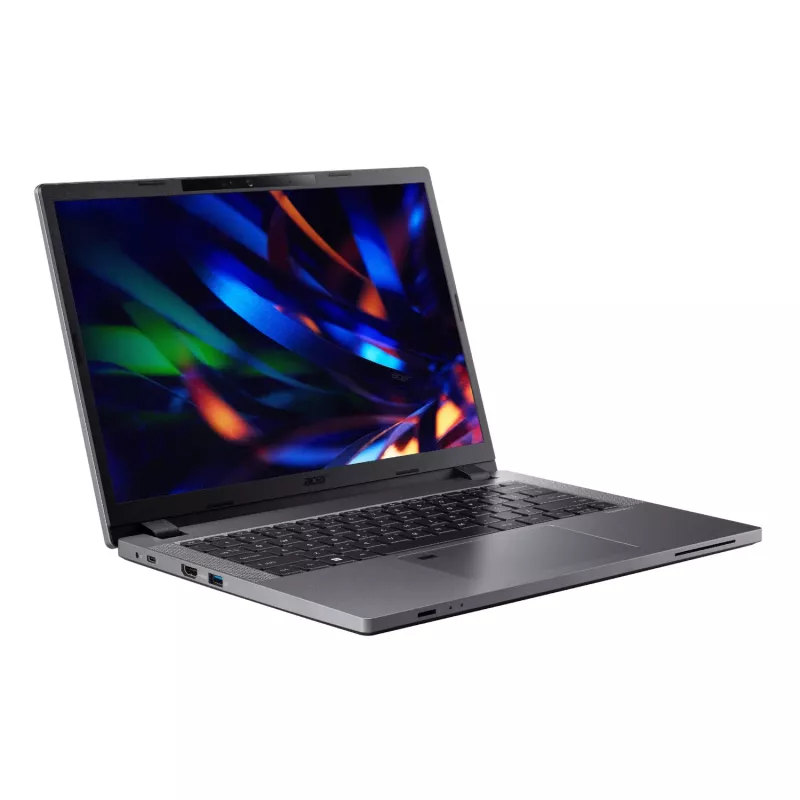 Acer TravelMate P2 14 Laptop | Intel Core i7-1355U | 8GB DDR4 | 1TB NVMe SSD | 14 inch FHD IPS | Windows 11 Pro | Shale Black