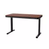 ACJ ACTIVEJET ET119S-CZ/O Electric Height Adjustable Desk 120x60 cm Black/Walnut