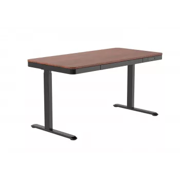ACJ ACTIVEJET ET119S-CZ/O Electric Height Adjustable Desk 120x60 cm Black/Walnut