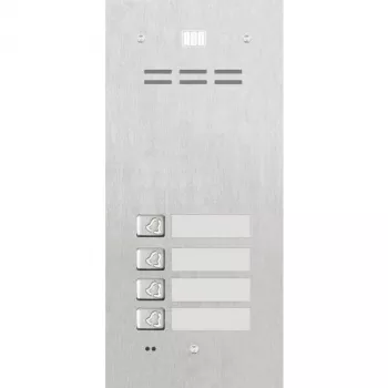 ACO FAM-P-4NPACC Flush-Mounted Panel for 4-Family House with Key Fob Reader