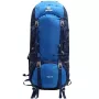 Acome Trek 70L Hiking Backpack Blue