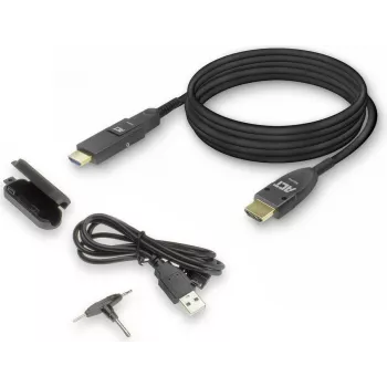 ACT 40m HDMI High Speed 4K Active Optical Cable with Detachable Connector HDMI-A Male to HDMI-A Male (AK4105)