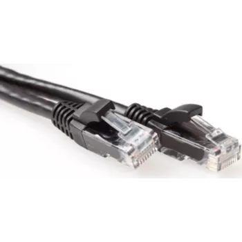 ACT 5m Cat6a U/UTP Network Cable, RJ45, Black IB3505