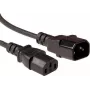 ACT AK5214 1.2m C14 to C13 Power Cable Black