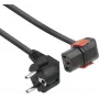 ACT AK5257 Power Cable Black 3 m CEE 7/7 to C13 Coupler