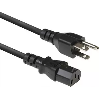 ACT AK5443 Power Cable NEMA 5-15P to IEC C13 1m Black