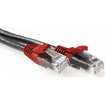 ACT Black 1m U/UTP CAT6A Crossover Patch Cable with RJ45 Connectors (IB6201)