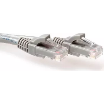 ACT Grey 5m LSZH U/UTP CAT6A Patch Cable with RJ45 Connectors (IB1105)