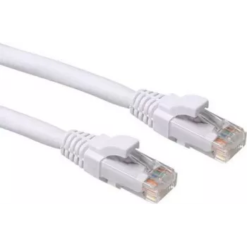 ACT IB6310 10m Cat6a U/UTP White Network Cable (RJ45, 500 MHz, 10GbE, Snagless, T568B)