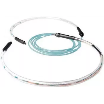 ACT RL2402 20m LC to LC Duplex Multimode OM2 Fiber Optic Patch Cable, LSZH, Aqua