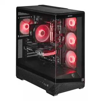 Actina Desktop PC AMD Ryzen 5 5600 16GB DDR4 500GB SSD NVIDIA GeForce RTX 5060 Windows 11 Home Midi Tower Black