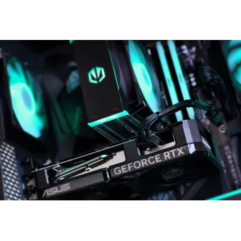 Actina PC AMD Ryzen 7 7700 32 GB DDR5-SDRAM 1 TB SSD AMD Radeon RX 9070 Windows 11 Home Midi Tower Black
