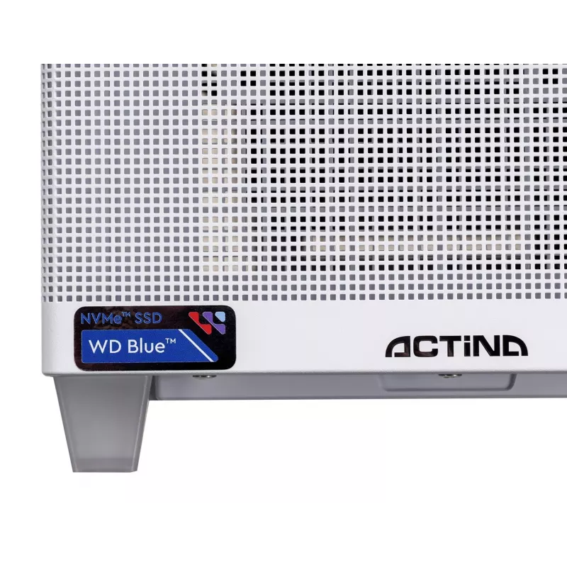 Actina PC AMD Ryzen 7 7800X3D 32 GB DDR5-SDRAM 1 TB SSD NVIDIA GeForce RTX 5070 Ti Mini Tower White
