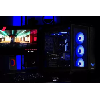 ACTINA PC AMD Ryzen 7 7800X3D 32 GB DDR5-SDRAM 2 TB SSD NVIDIA GeForce RTX 5080 Midi Tower Black