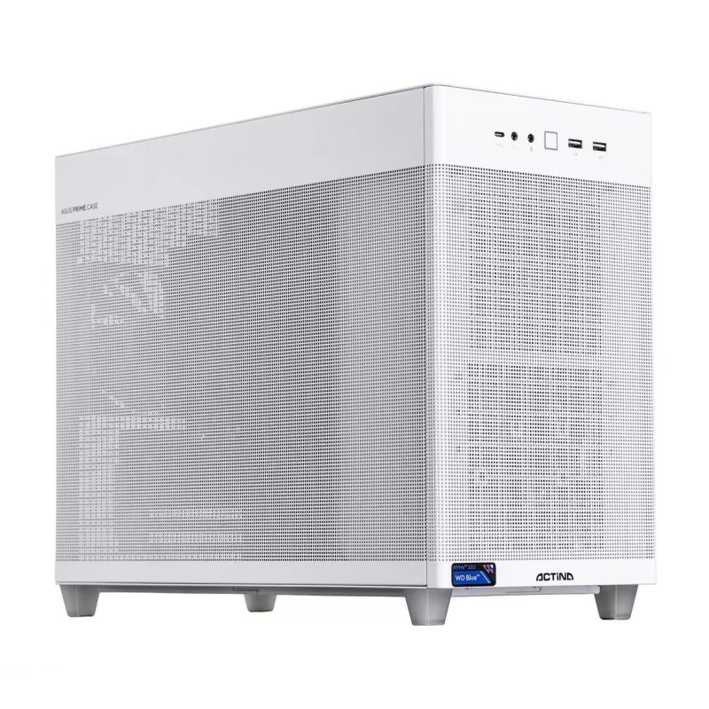 Actina PC AMD Ryzen 7 8700F 32 GB DDR5-SDRAM 1 TB SSD NVIDIA GeForce RTX 5070 Windows 11 Home Mini Tower White