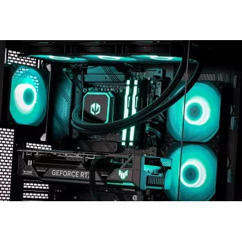 Actina PC AMD Ryzen 7 9800X3D 32 GB DDR5-SDRAM 2 TB SSD NVIDIA GeForce RTX 5090 Midi Tower Black