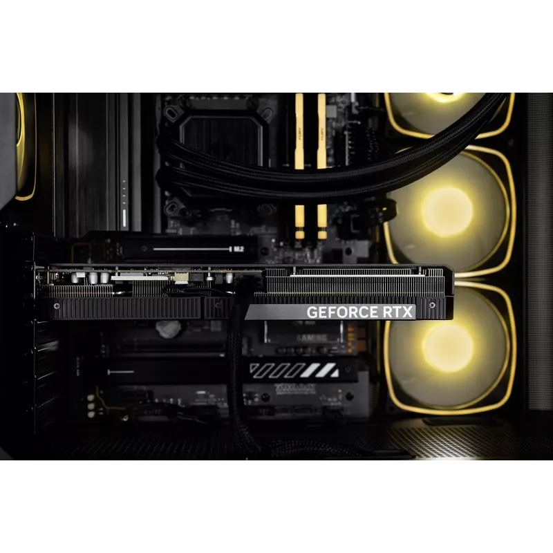 ACTINA PC AMD Ryzen 7 9850X3D 32 GB DDR5-SDRAM 2 TB SSD NVIDIA GeForce RTX 5090 Windows 11 Home Midi Tower Black